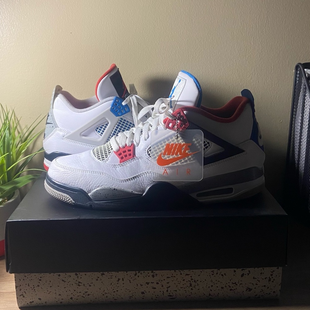 MENS JORDAN WHAT THE 4s